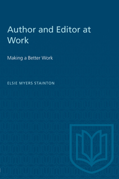 Paperback Author and Editor at Work: Making a Better Work Book