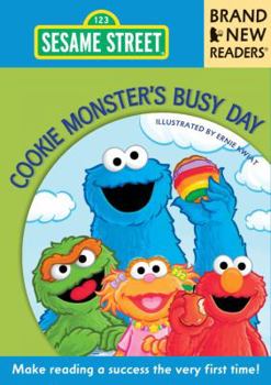Paperback Cookie Monster's Busy Day: Brand New Readers (Sesame Street Books) Book