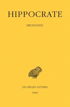 Paperback Hippocrate, Pronostic [French] Book