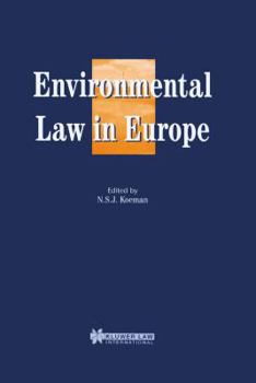 Hardcover Environmental Law in Europe Book