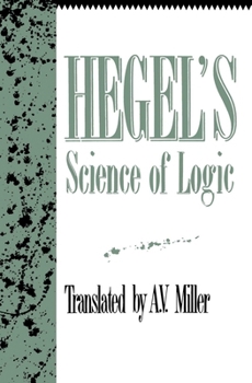 Paperback Hegel's Science of Logic Book