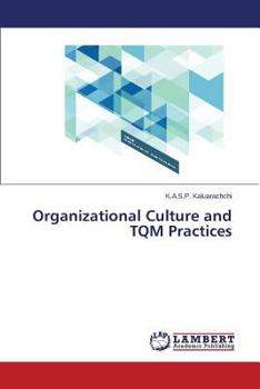 Paperback Organizational Culture and TQM Practices Book