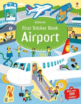 Paperback First Sticker Book Airport Book