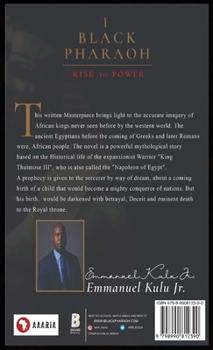 Hardcover I, Black Pharaoh: Rise to Power (Kemet Edition) [Large Print] Book