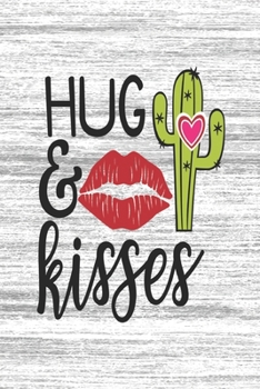 Hug & Kisses: Valentine's Day lined journal Gift, Heart alternative to Greeting Card, Valentine Anniversary Gift Love for Husband, Boyfriend, Him, Wife, mom, Girlfriend, Her, him