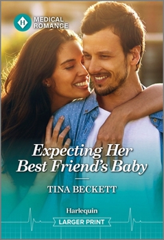 Mass Market Paperback Expecting Her Best Friend's Baby [Large Print] Book