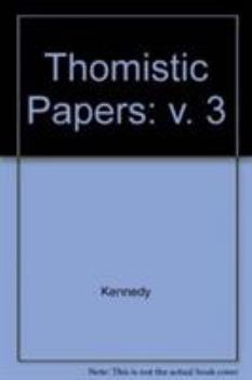 Hardcover Thomistic Papers Book