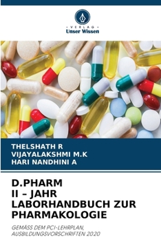 D.Pharm II - Jahr Laborhandbuch Zur Pharmakologie (German Edition)