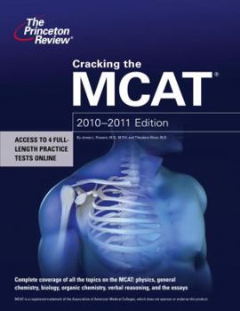 Paperback The Princeton Reivew: Cracking the MCAT, 2010-2011 Edition Book