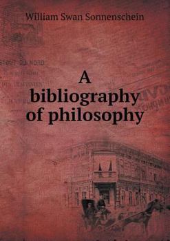 Paperback A Bibliography of Philosophy Book