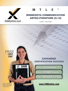 Paperback Mtle Minnesota Communication Arts/Literature (5-12) Teacher Certification Test Prep Study Guide Book