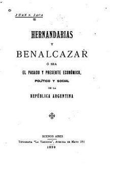 Paperback Hernandárias y Benalcázar [Spanish] Book