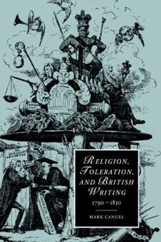Paperback Religion, Toleration, and British Writing, 1790-1830 Book