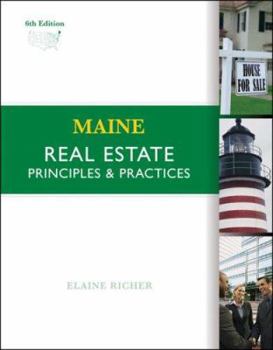 Paperback Maine Real Estate: Principles & Practices Book