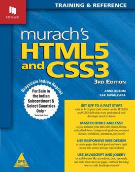 Murach's HTML5 and CSS3