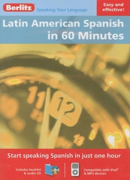 Audio CD Latin American Spanish in 60 Minutes [With Booklet] Book