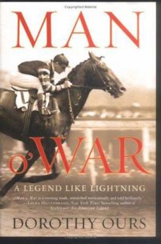 Hardcover Man O' War: A Legend Like Lightning Book