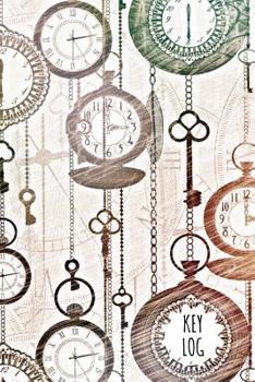 Paperback Key Log: Keys Control Checkout System Book