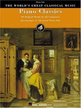 Paperback Piano Classics: 40 Original Works by 22 Composers Book