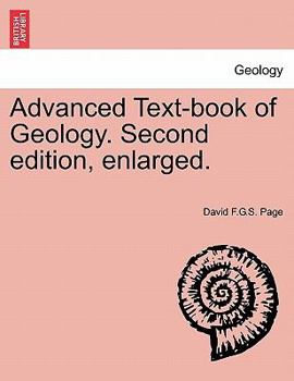 Paperback Advanced Text-Book of Geology. Second Edition, Enlarged. Book