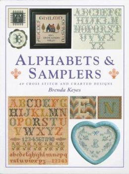 Paperback Alphabets and Samplers: 40 Cross Stitch and Charted Designs Book