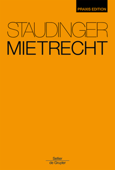 Hardcover Mietrecht: Staudinger PRAXIS Edition [German] Book