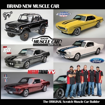 Paperback BRAND NEW MUSCLE CAR - The ORIGINAL Scratch Muscle Car Builder Book