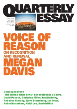 Paperback Voice of Reason: On Recognition and Renewal: Quarterly Essay 90 Book
