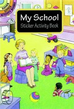 Paperback My School Sticker Activity Book
