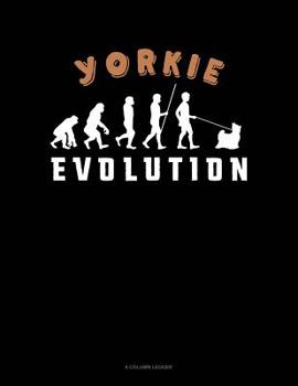 Paperback Yorkie Evolution: 8 Column Ledger Book