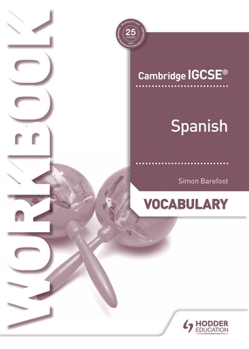 Paperback Cambridge Igcse(tm) Spanish Vocabulary Workbook Book