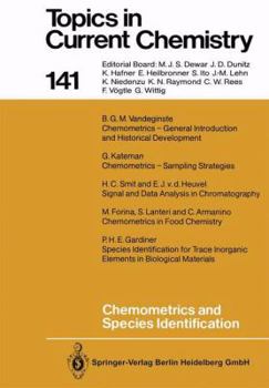 Paperback Chemometrics and Species Identification Book