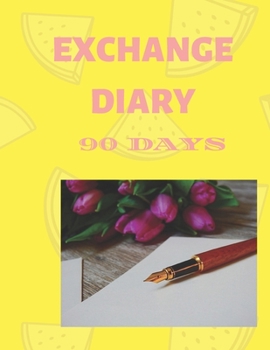 Paperback Exchange Diary: Lined personal diary Book