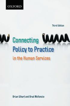 Paperback Connecting Policy to Practice in the Human Services Book