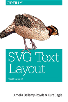 Paperback SVG Text Layout: Words as Art Book