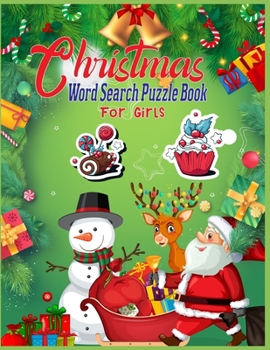 Christmas Word Search Puzzle Book For Girls: christmas wordsearch for girls; wordsearch puzzle books for girls; word search christmas puzzle book; word search books for teens