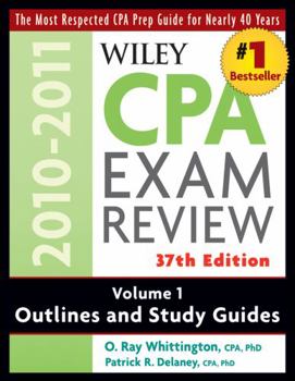 Paperback Wiley CPA Exam Review, Volume 1: Outlines and Study Guides Book