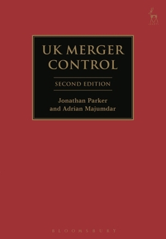 Hardcover UK Merger Control Book