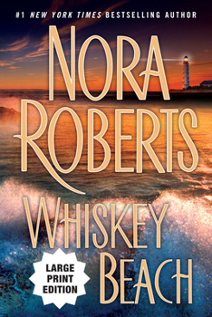 Paperback Whiskey Beach [Large Print] Book