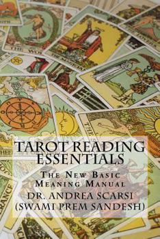 Paperback Tarot Reading Essentials: The New Basic Meaning Manual Book