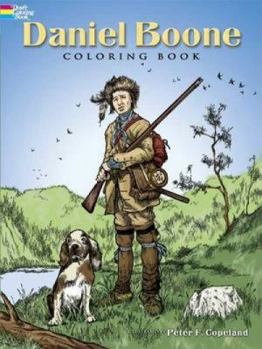 Paperback Daniel Boone Coloring Book