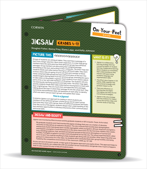 Loose Leaf On-Your-Feet Guide: Jigsaw, Grades 4-12 Book