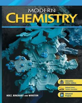 CD-ROM Holt Student One Stop: Modern Chemistry Book