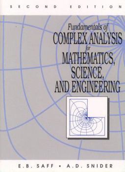 Hardcover Fundamentals of Complex Analysis for Mathematics, Science & Engineering Book