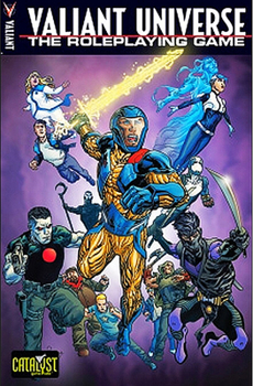 Hardcover Valiant Universe RPG Core Rulebook Book