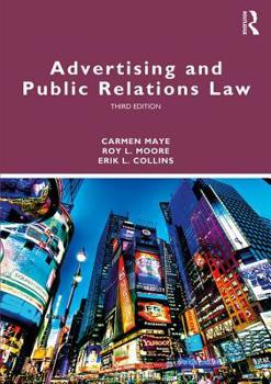 Paperback Advertising and Public Relations Law Book