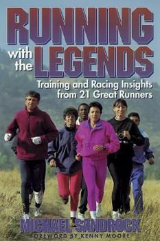 Paperback Running with the Legends Book