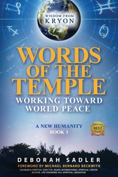 Paperback Words of the Temple: Working Toward World Peace Book