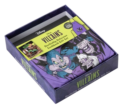 Hardcover Disney Villains: Devilishly Delicious Cookbook Gift Set Book