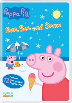 DVD Peppa Pig: Sun, Sea & Snow Book